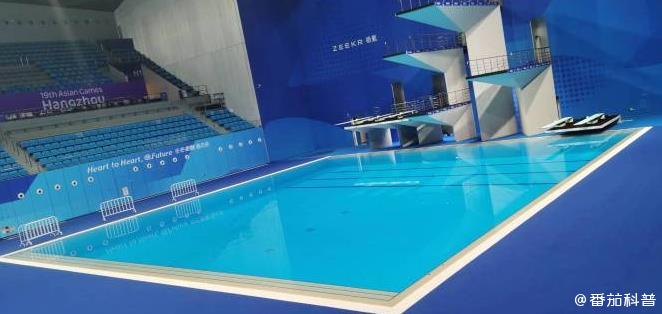 杭州奥体中心游泳馆黑科技！不换水的泳池水质却能达到“直饮标准”！